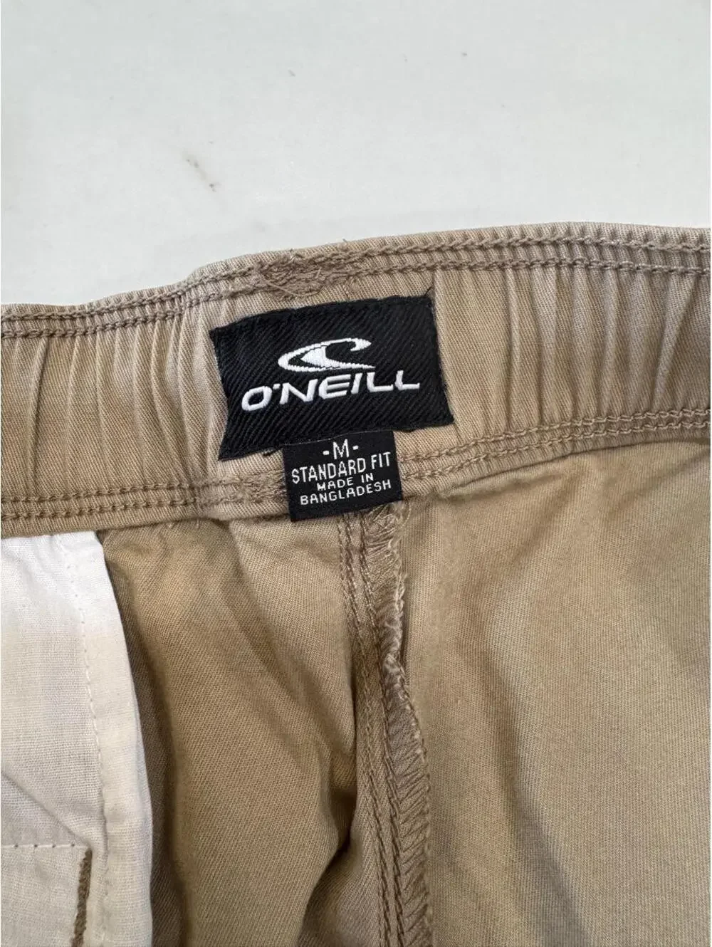 O'Neill tan shorts size M